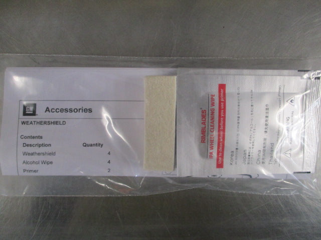 Holden Barina Genuine Slim Line Weather shields Kit New Part