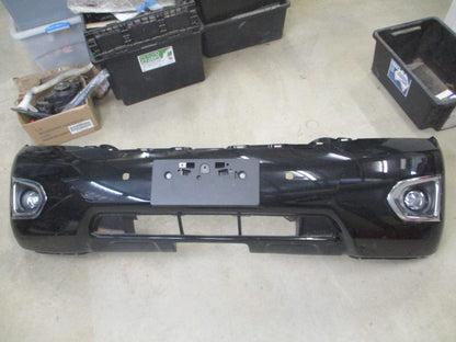 Nissan Patrol Y62 Genuine Front Bumper Bar Cover With Fog lights (Black) New Part