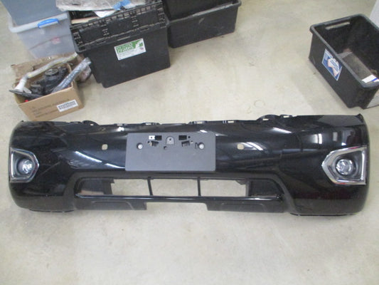 Nissan Patrol Y62 Genuine Front Bumper Bar Cover With Fog lights (Black) New Part