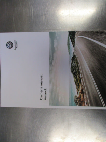 VW Amarok Genuine Owners Manual New Part