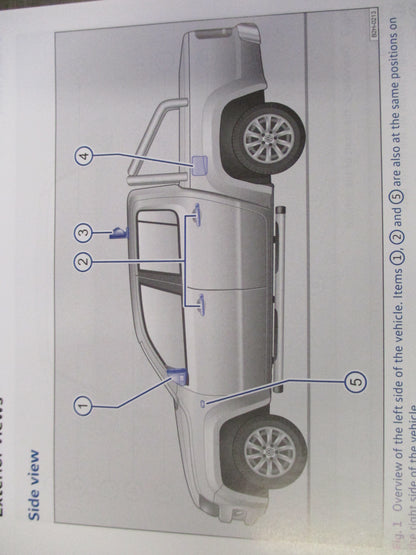 VW Amarok Genuine Owners Manual New Part