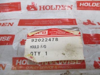 Holden Camira JB Sedan Genuine Left Hand Front Door Moulding New Part