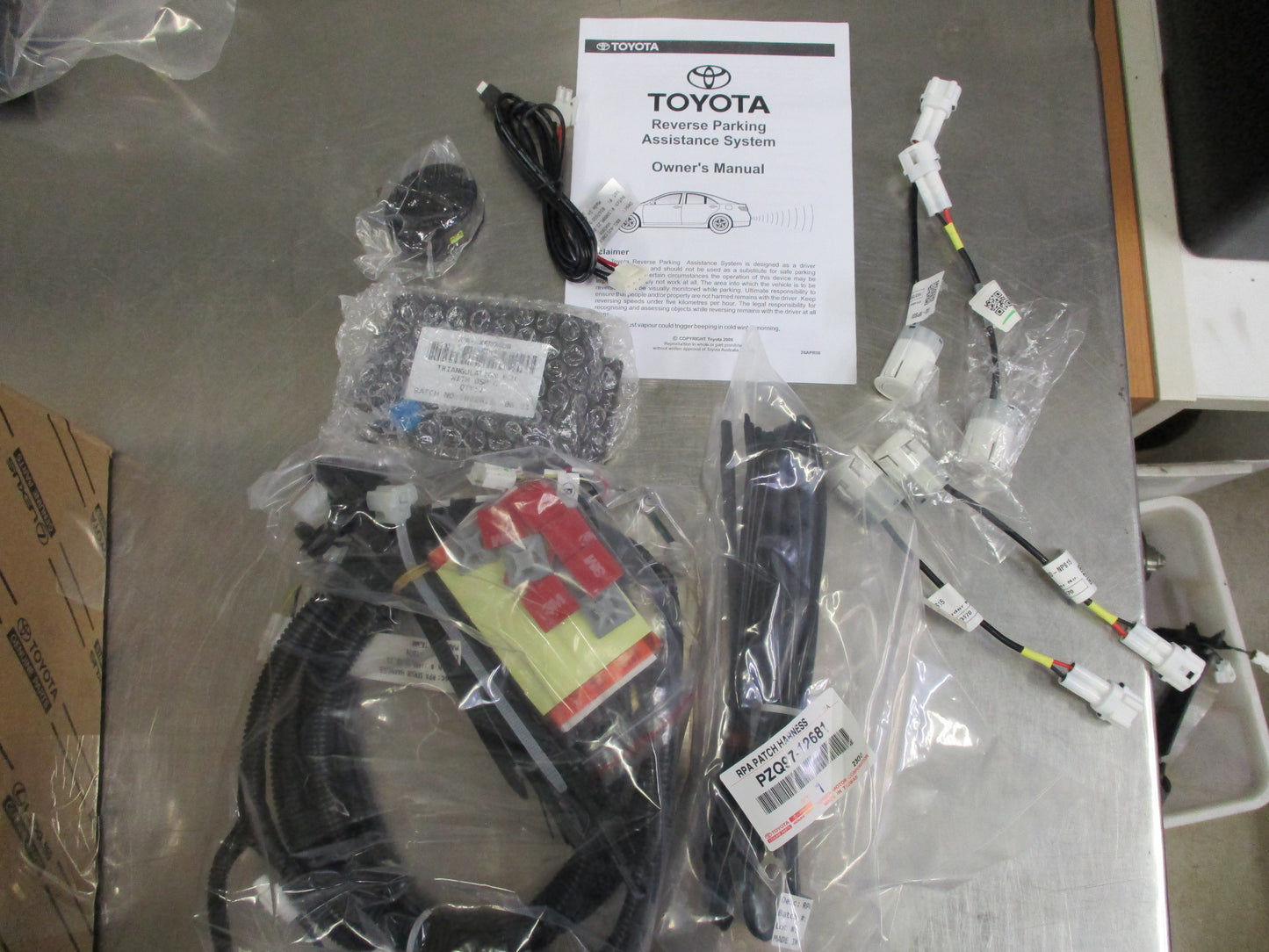 Toyota Corolla Genuine Rear Park Assist Kit New Part