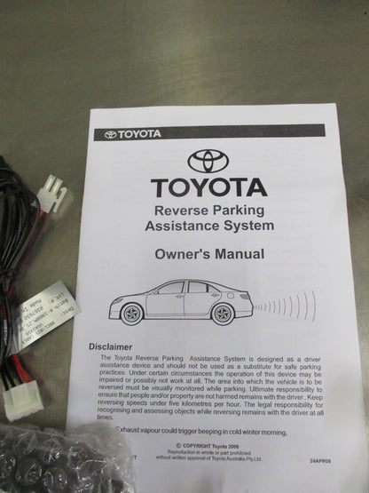 Toyota Corolla Genuine Rear Park Assist Kit New Part