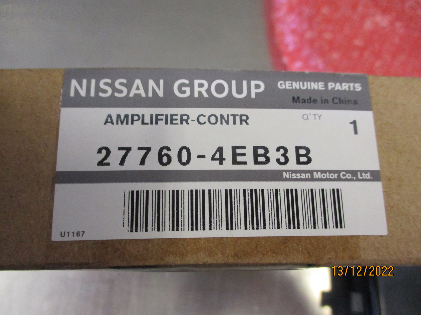 Nissan X-Trail T32 Genuine Amplifier Control New Part