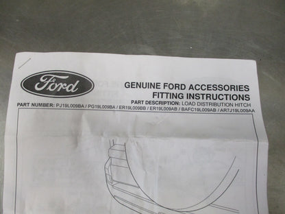 Ford Territory Genuine Trailer Load Leveling Kit New Part