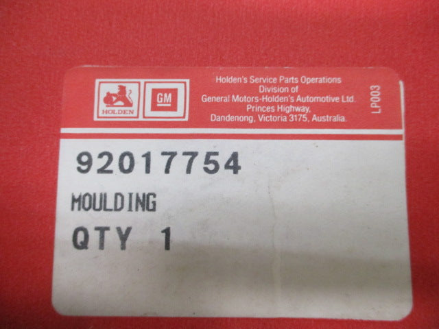 Holden Camira JB-JC-JD-JE Genuine Windscreen Moulding New Part