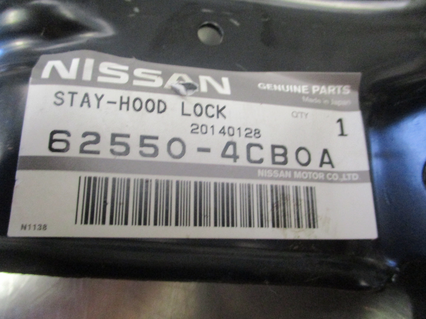 Nissan T32 X-Trail Genuine Bonnet Lock Stay Bracket New Part