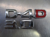 Toyota Hilux Genuine D4D 3.0 Badge Used Part VGC