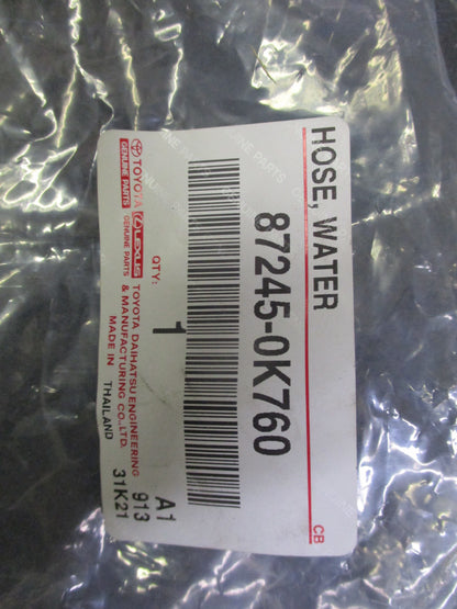 Toyota Hilux/ Toyota Fortuner Genuine Water Hose New Part
