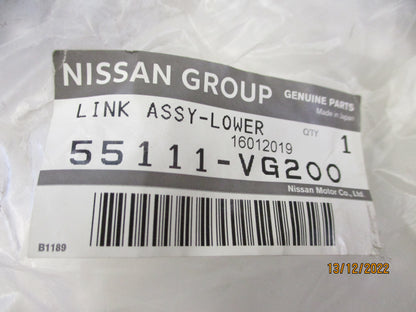 Nissan D22T Navara Genuine Lower Link Assembly New Part