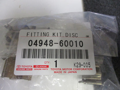 Toyota Landcruiser Rear Brake Disc Fitting Kit New Part