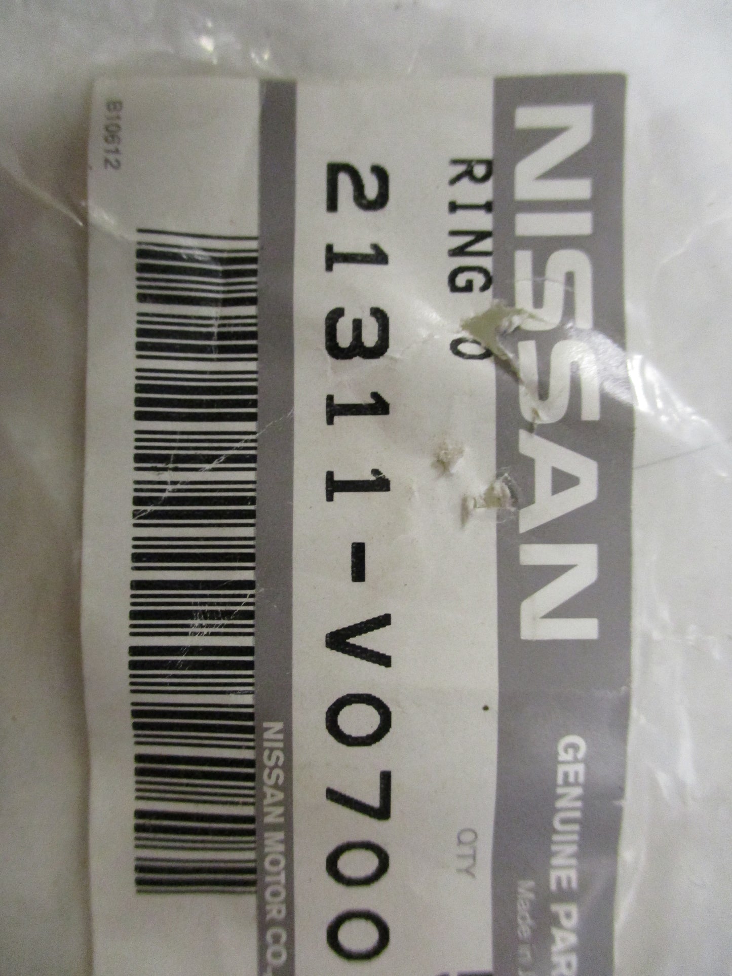 Nissan Various Model Genuine O-Ring New Part
