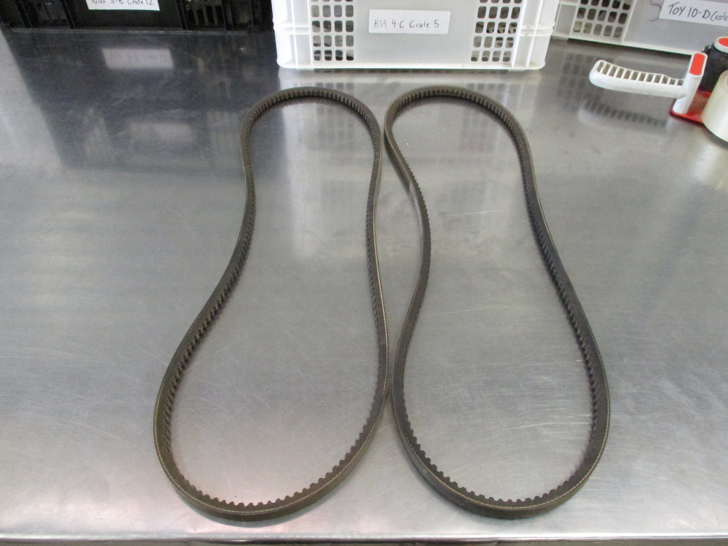 Toyota Coaster Genuine Fan/Alternator V Belt Pair New Part