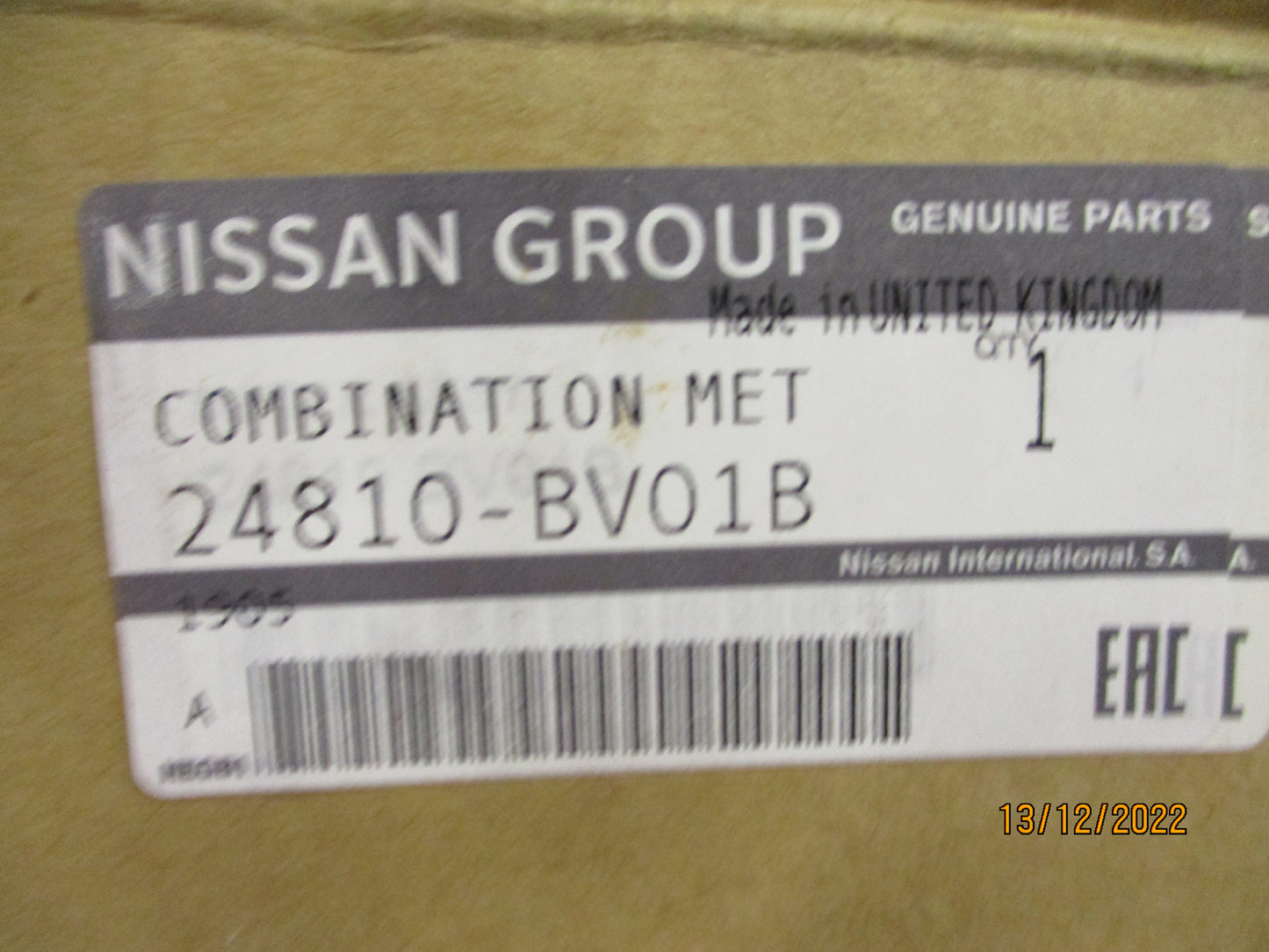 Nissan Juke F15 Genuine Instrument Cluster New Part