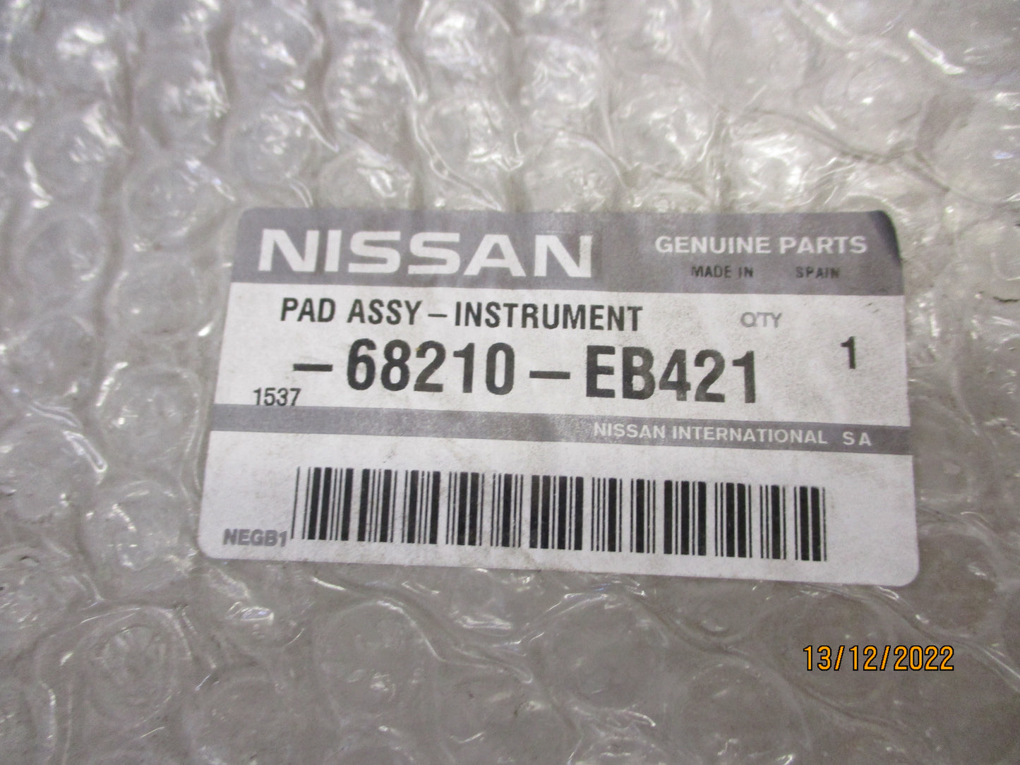 Nissan R51 Pathfinder Genuine Instrument Panel Pad For Cluster New Part