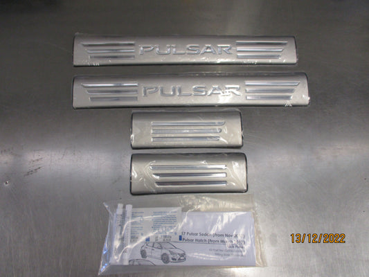 Nissan B17/C12 Pulsar Genuine Set Of 4 Kick Plate Set New Part
