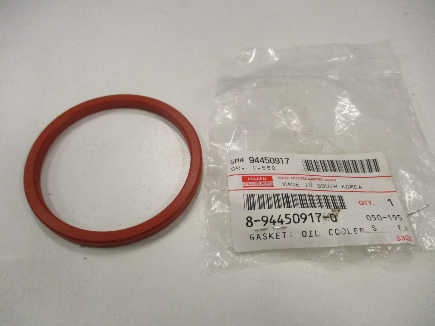 Isuzu Genuine Oil Cooler Gasket New