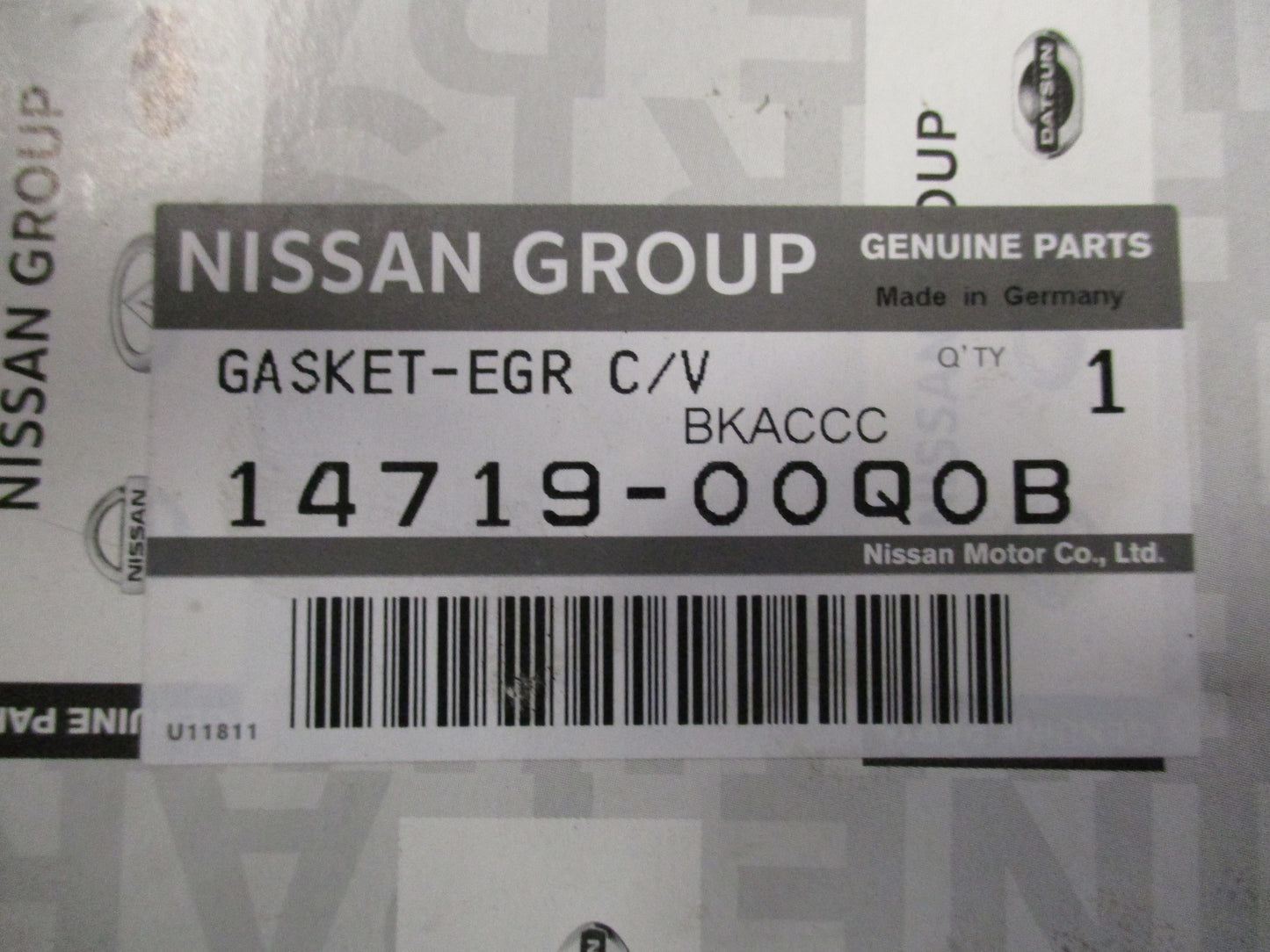 Nissan X-Trail Genuine EGR Gasket New Part