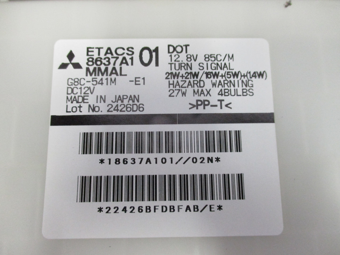 Mitsubishi Triton Genuine Etacs Control Computer New Part