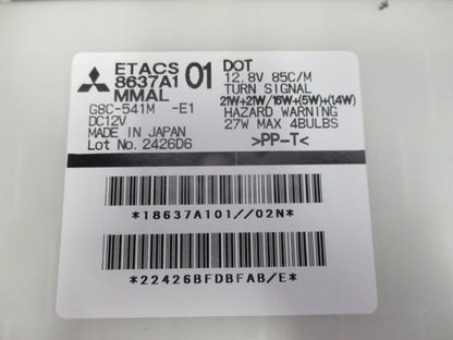 Mitsubishi Triton Genuine Etacs Control Computer New Part