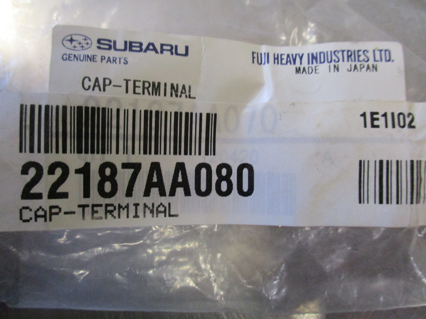 Subaru Genuine Battery Terminal Cover New Part