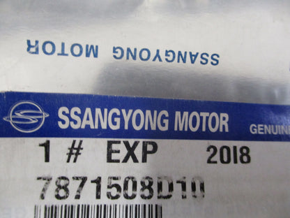 Ssangyong Various Models Genuine Front License Plate Bumper