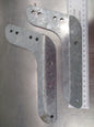 Gal Mud Flap Bracket Pair Left And Right New Part