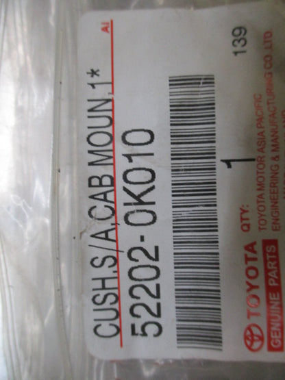 Toyota Hilux Genuine Lower Cab Mount Cushion No.1 New Part