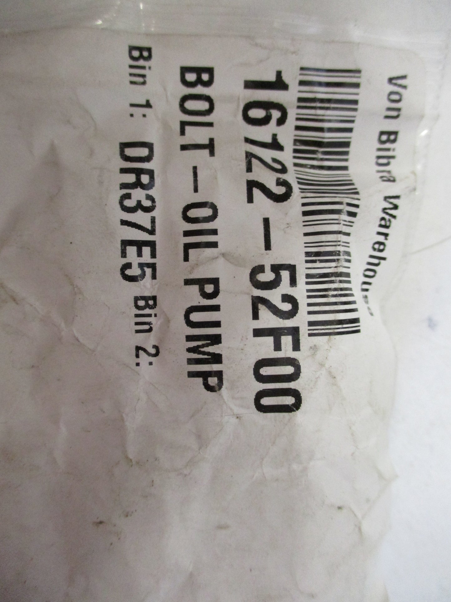 Nissan GT-R Genuine Oil Pump Bolts 6 Pack New Part