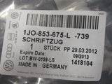 Volkswagen Golf/Polo/Touran Genuine Rear Boot FSI Emblem New Part