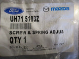 Ford Mazda Genuine Screw & Spring Adjuster New Part