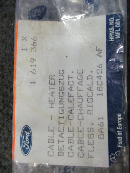 Ford Mk6 Fiesta Genuine Heater Control Cable New Part