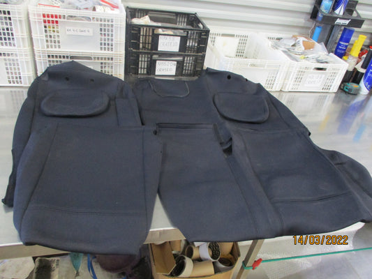 Holden RG Colorado 7 Genuine 2nd Row Neoprene Seat Cover Set New Part