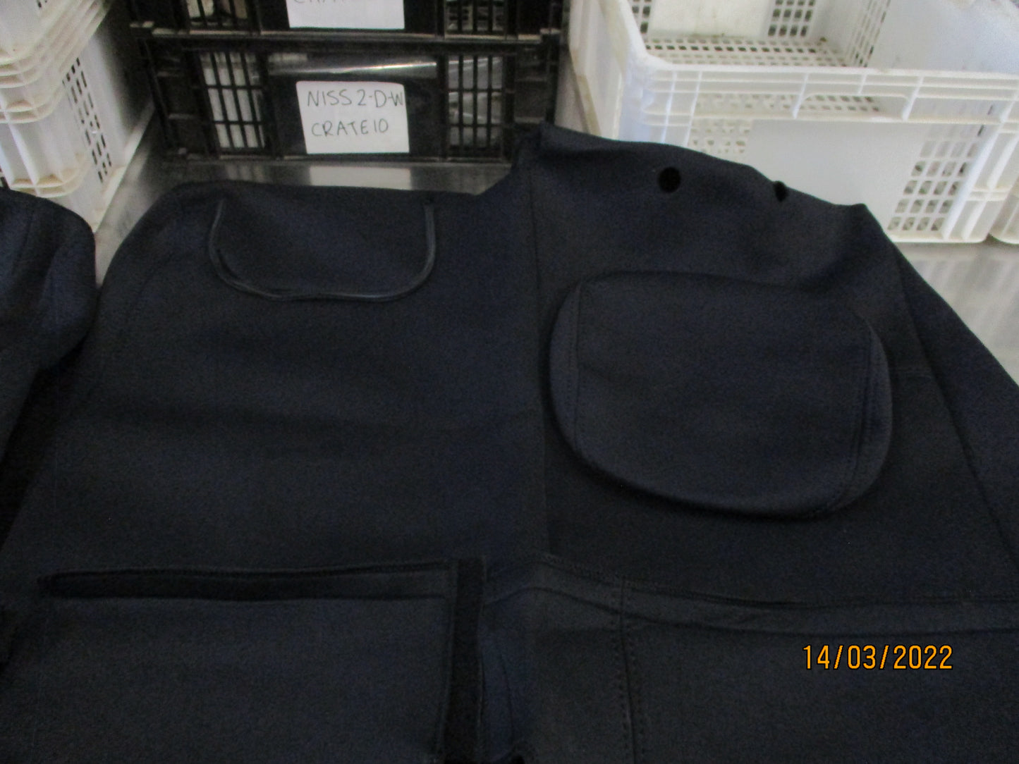 Holden RG Colorado 7 Genuine 2nd Row Neoprene Seat Cover Set New Part