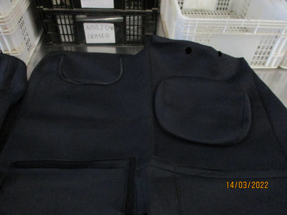 Holden RG Colorado 7 Genuine 2nd Row Neoprene Seat Cover Set New Part
