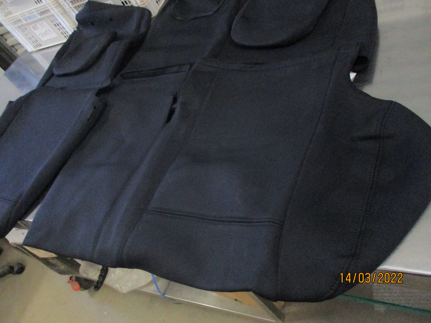 Holden RG Colorado 7 Genuine 2nd Row Neoprene Seat Cover Set New Part