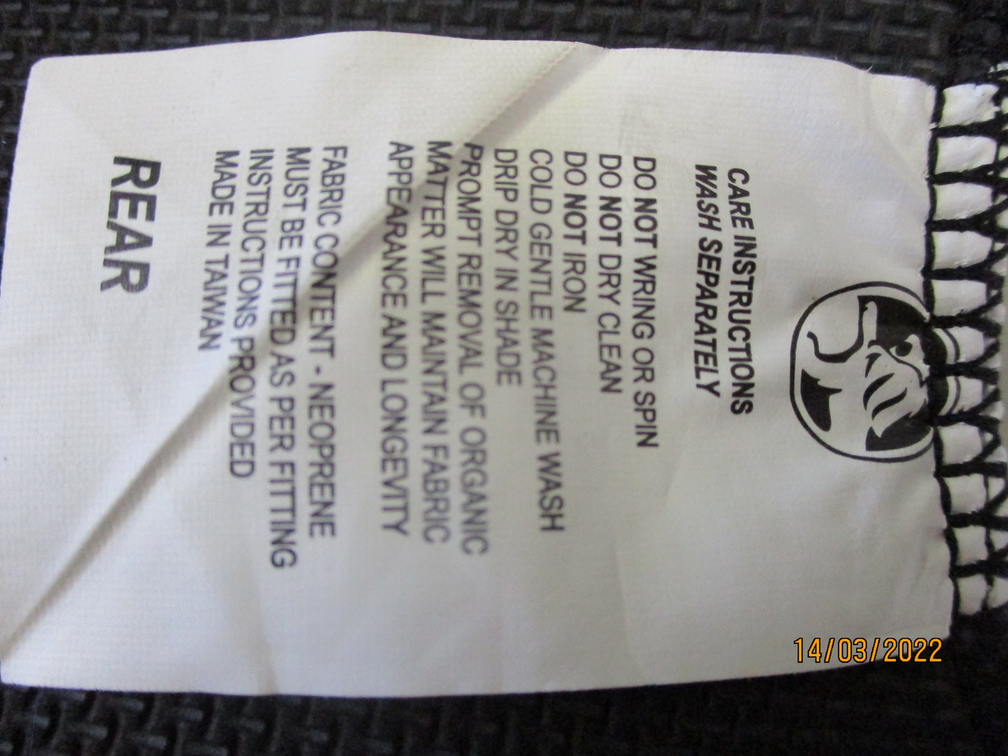 Holden RG Colorado 7 Genuine 2nd Row Neoprene Seat Cover Set New Part