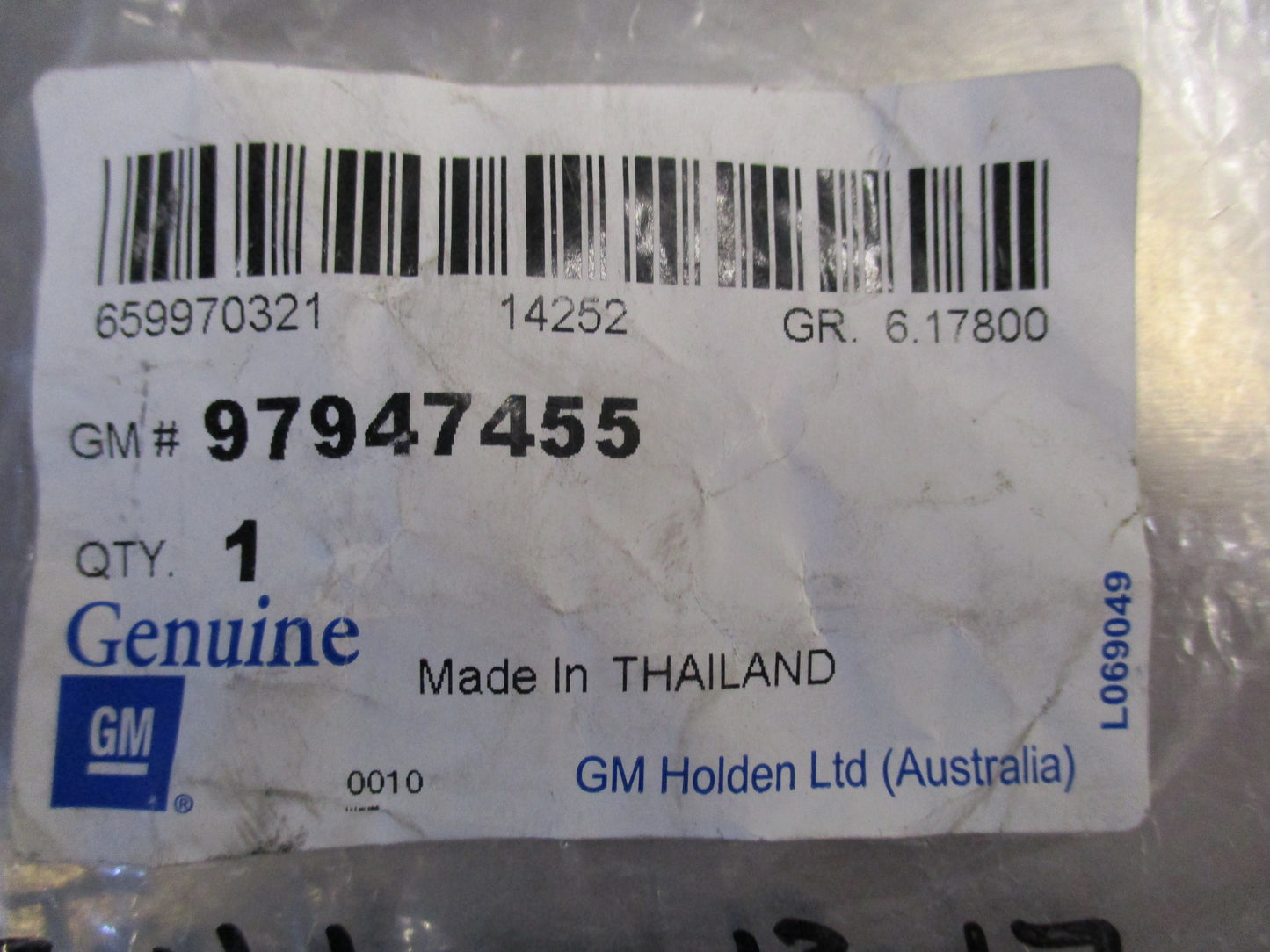 Holden Trailblazer Genuine Front Suspension Bolt New Part