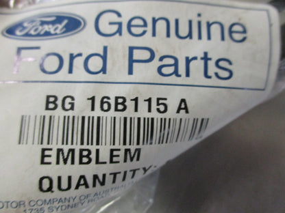 Ford Falcon FG MkII Genuine Left Hand Guard Emblem New Part