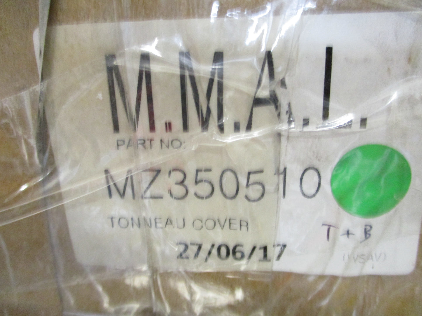 Mitsubishi MQ Triton Genuine Dual Cab Soft Tonneau New Part