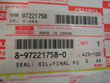 Holden Jackaroo Genuine Finial Pinion Oil Seal New Part