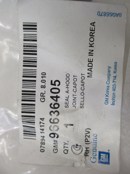Holden Epica Genuine Right Hand Bonnet Seal New Part