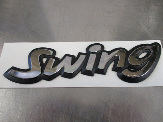 Holden Barina Genuine Rear Tail Gate (SWING) Emblem New Part