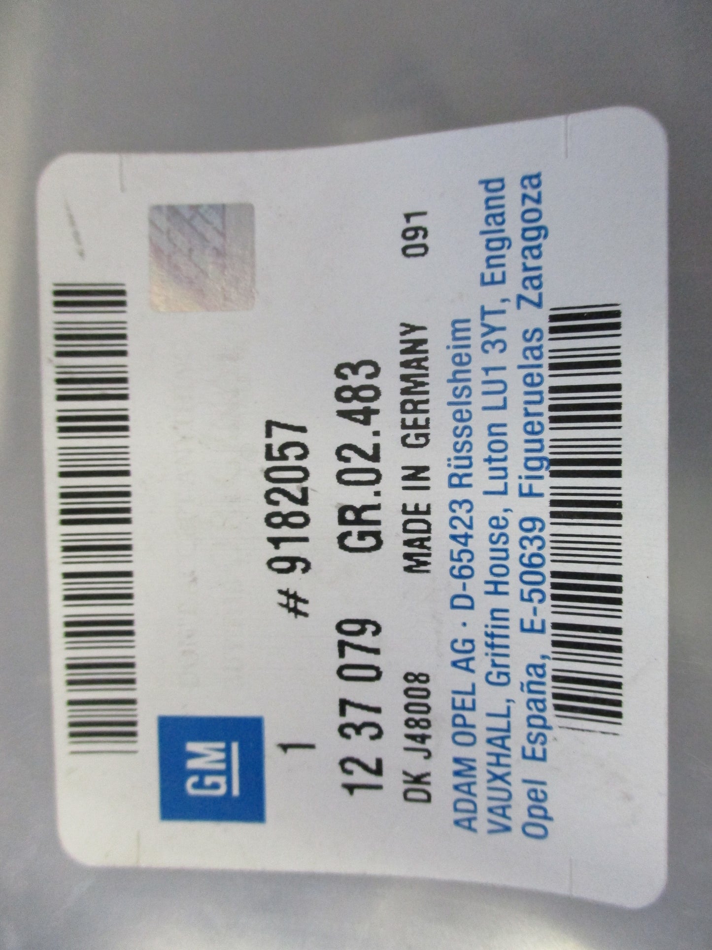 Holden Vectra Genuine Fuse Box Trim Cover New Part