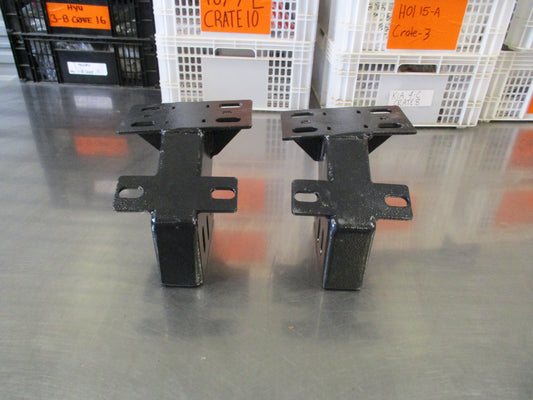 Black Bull Bar Brackets Used