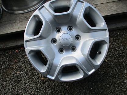 Ford Ranger XLT PXII Genuine set 4 alloy rims & caps used part