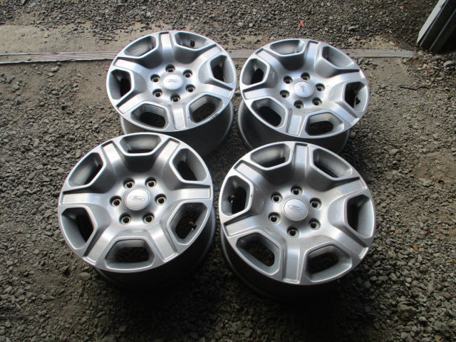 Ford Ranger XLT PXII Genuine set 4 alloy rims & caps used part