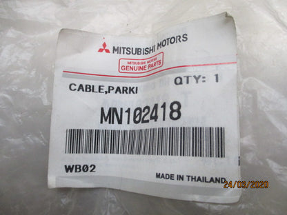 Mitsubishi Triton Genuine Park Brake Cable Assembly New Part