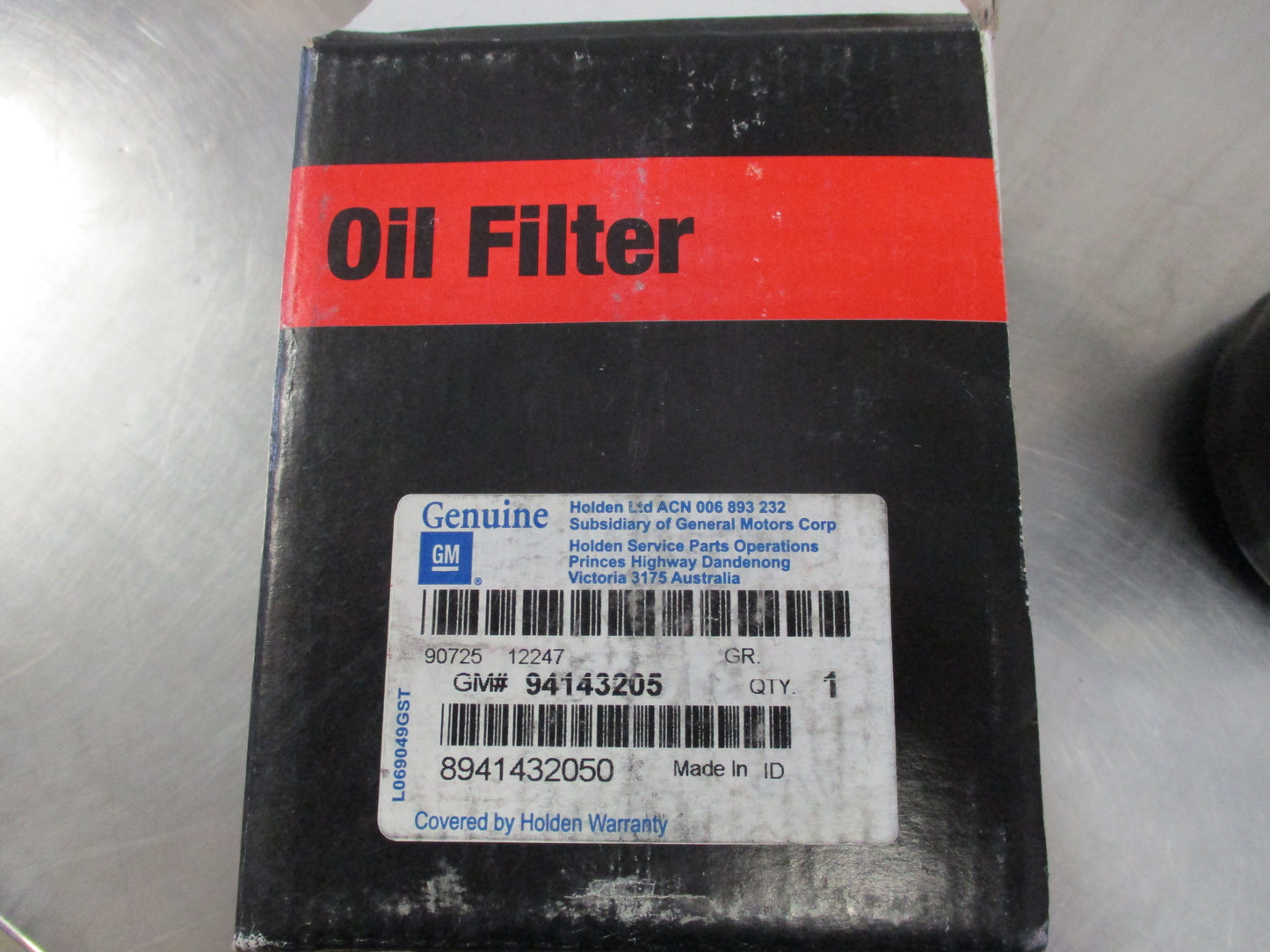 Holden Jackaroo 2.2Ltr Turbo Genuine Engine Oil Filter New Part